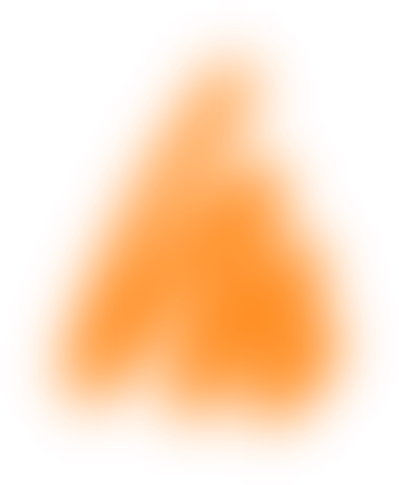 Orange Light Abstract Stroke